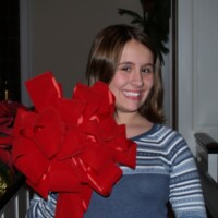 Katie Ray having a "bowful" time!