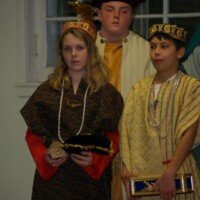 Katie Sergent, Tanner Catron and Ryan Taylor were the wise "people"